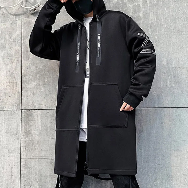 Men's Hooded over Coat
